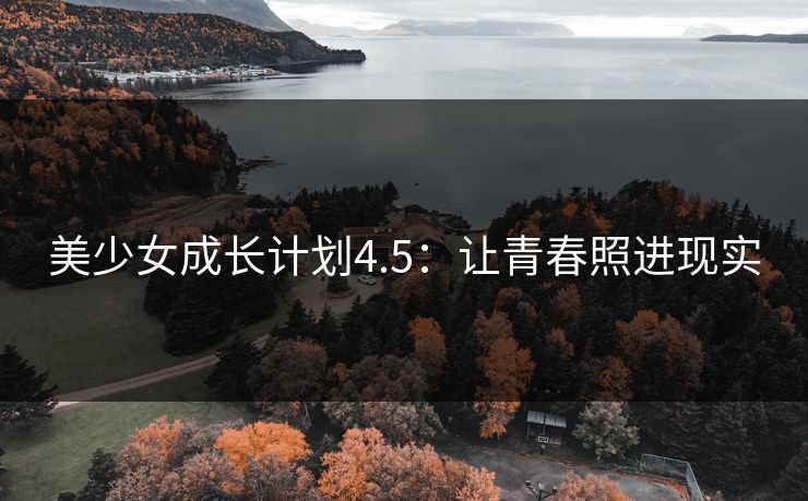 美少女成长计划4.5：让青春照进现实