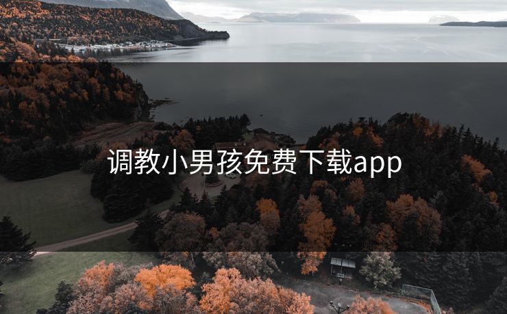 调教小男孩免费下载app